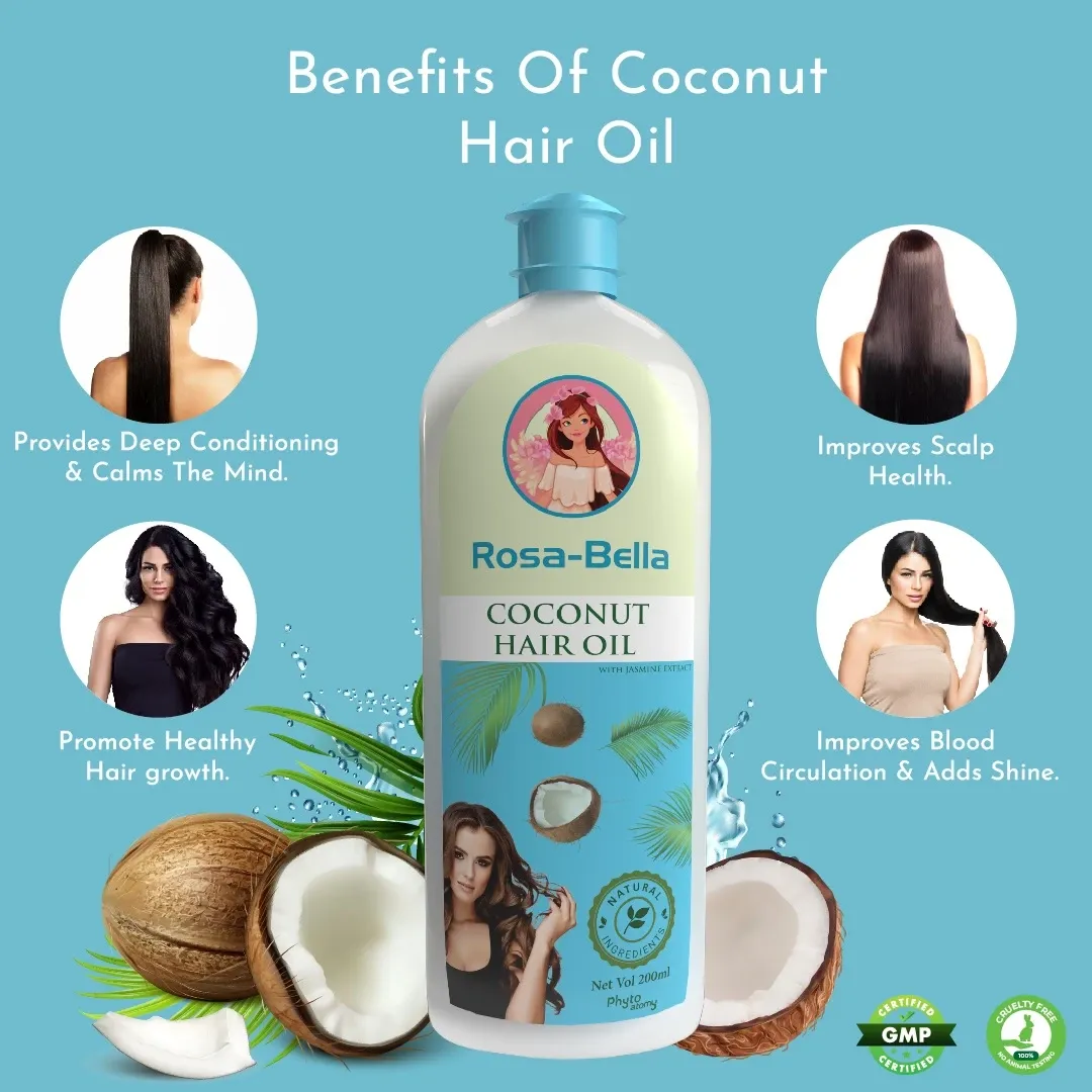 Rosabella Coconut Hair oil (200 ml)